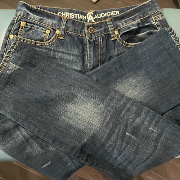Christian Audigier ジーンズ36 32 サイズ Send Offers, Christian Audigier jeans⁄Vintage